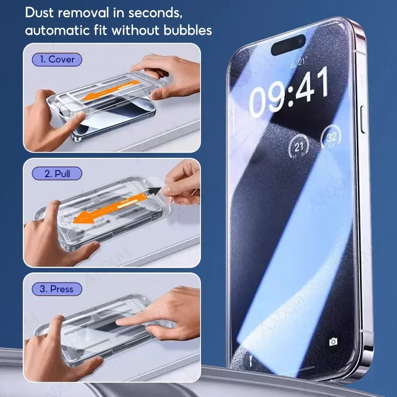 screen protector bubbles