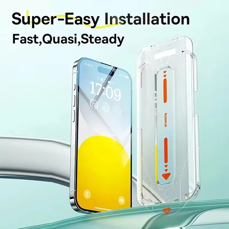 screen protector installation